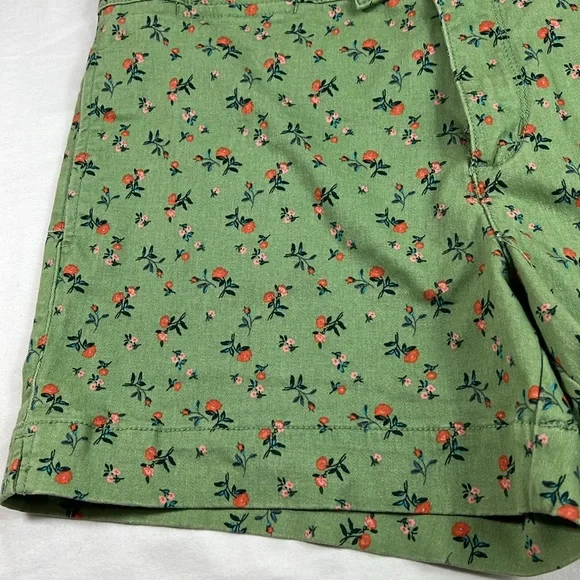 Sanctuary Sz 31 Green Floral Shorts - Picture 6 of 14